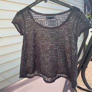 AEO Lace Flowy Top